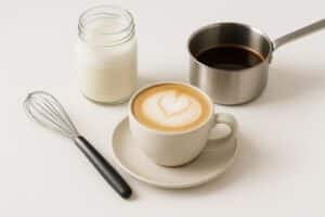 cappuccino maken zonder machine