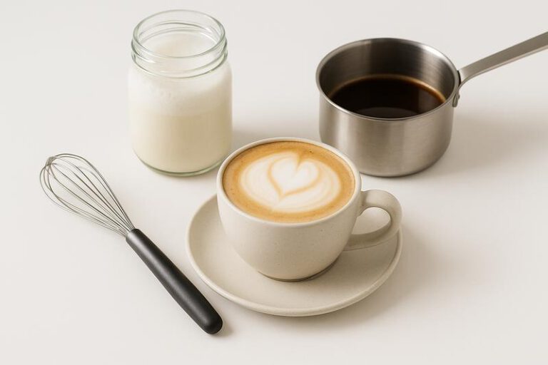 cappuccino maken zonder machine