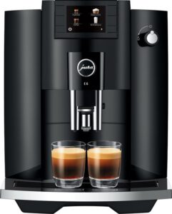 JURA E6 Piano Black Volautomatische Espressomachine