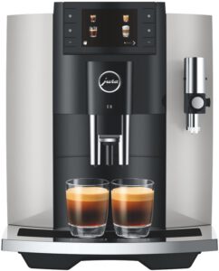 JURA E8 Platina Volautomatische Espresso Machine