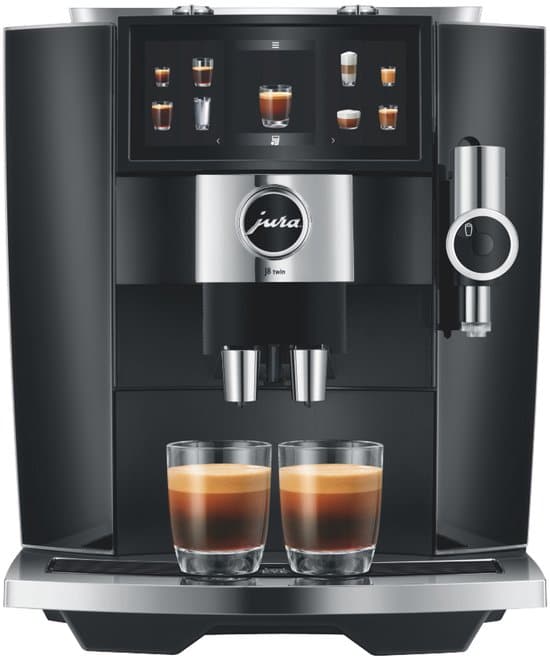 JURA J8 Twin Diamond Black Espresso Machine