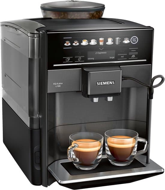 Siemens EQ6 Plus S100 Volautomatische Espressomachine