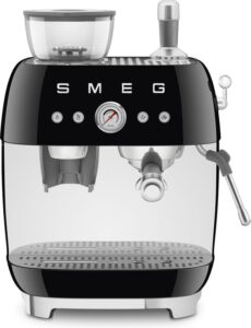 SMEG EGF03BLEU Espressomachine met Bonenmaler